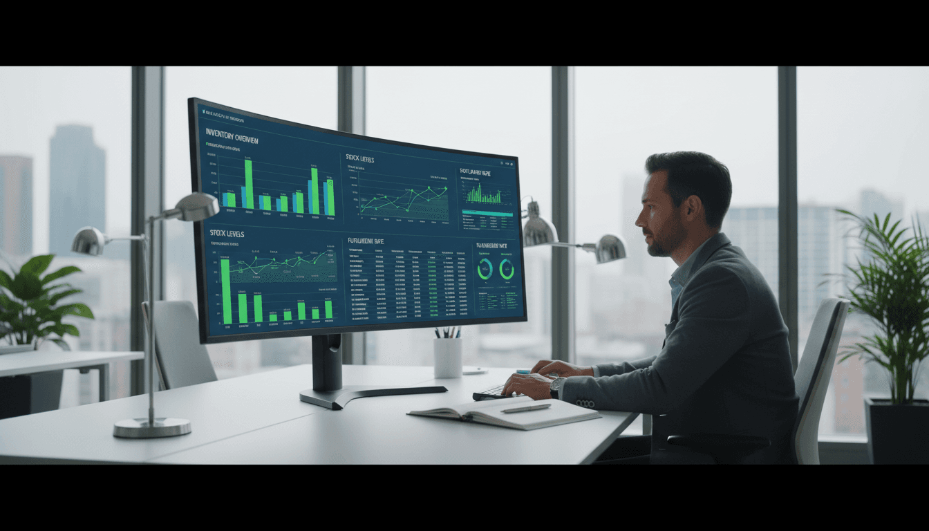 Shopify inventory risk dashboard with low stock alerts
